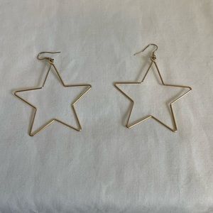 Gold Star Earrings
